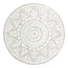 Kirkland's Home Beaded Floral Medallion Wall Plaque- Wall Plaques