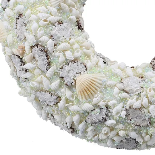 Kirkland's Home Beaded Seashells Wreath- Wreaths