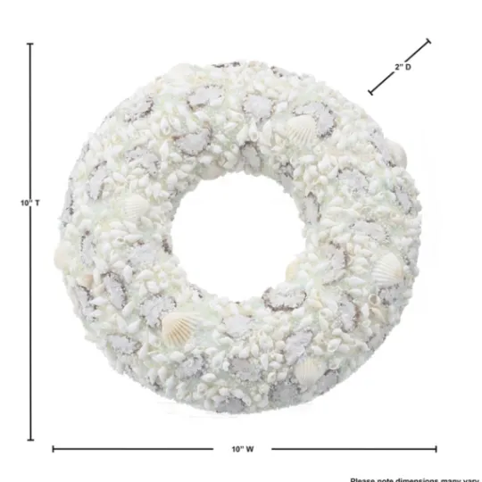 Kirkland's Home Beaded Seashells Wreath- Wreaths