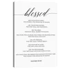 Kirkland's Home Beatitudes Matthew 5:3-10 Canvas Art Print- Wall Quotes & Signs
