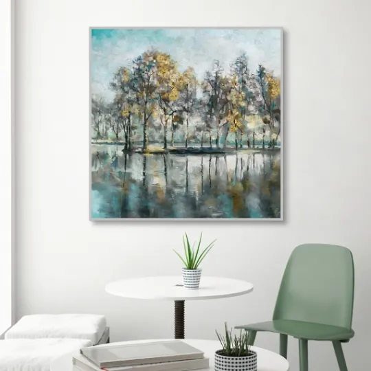 Kirkland's Home Beckoning Tree Grove Framed Canvas Art- Framed Art