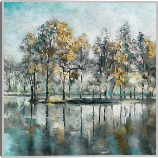 Kirkland's Home Beckoning Tree Grove Framed Canvas Art- Framed Art