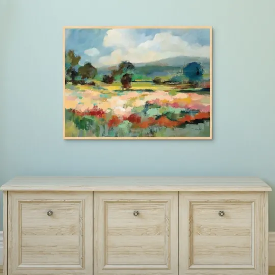 Kirkland's Home Before The Summer Rain Framed Canvas Art Print- Canvas Art