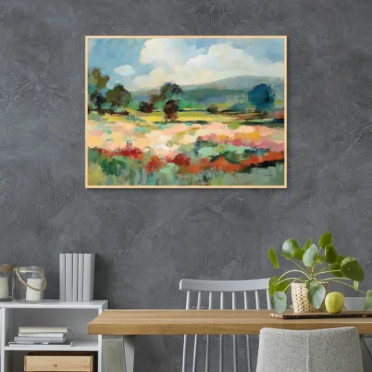 Kirkland's Home Before The Summer Rain Framed Canvas Art Print- Canvas Art