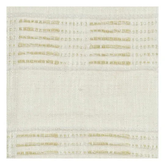 Kirkland's Home Beige And Ivory Woven Stripe Throw- Blankets & Throws
