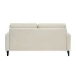Kirkland's Home Beige Button Tufted Sofa- Sofas & Loveseats