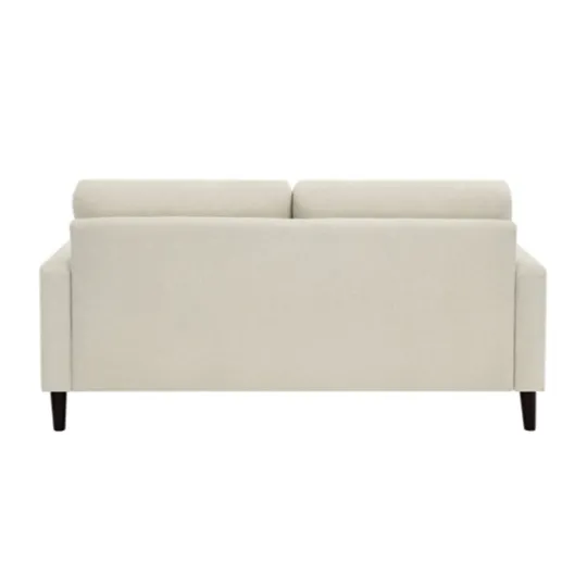 Kirkland's Home Beige Button Tufted Sofa- Sofas & Loveseats