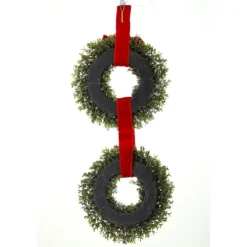 Kirkland's Home Berries And Boxwood Double Wreath- Wreaths