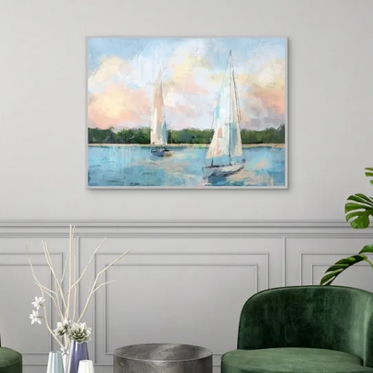 Kirkland's Home Best Day Ever Framed Canvas Art Print- Framed Art