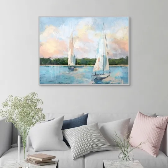 Kirkland's Home Best Day Ever Framed Canvas Art Print- Framed Art