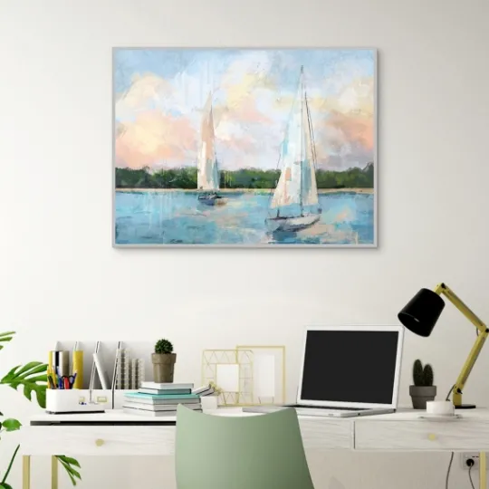 Kirkland's Home Best Day Ever Framed Canvas Art Print- Framed Art