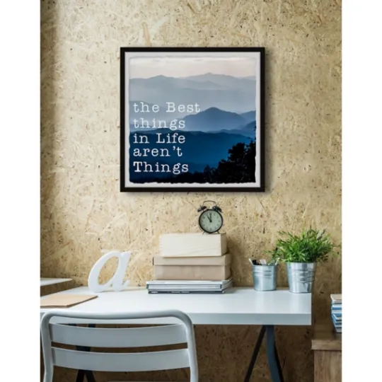 Kirkland's Home Best Things In Life Framed Wall Plaque- Wall Quotes & Signs