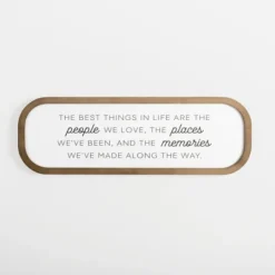Kirkland's Home Best Things In Life Wood Wall Plaque- Wall Quotes & Signs