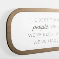 Kirkland's Home Best Things In Life Wood Wall Plaque- Wall Quotes & Signs
