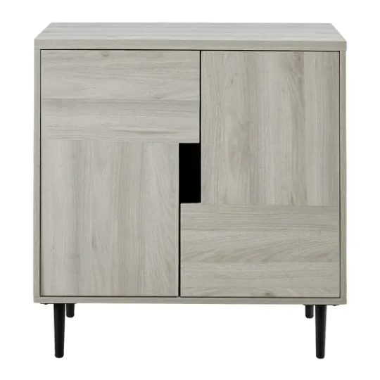 Kirkland's Home Birch Color Pop Geometric Cabinet- Cabinets & Sideboards