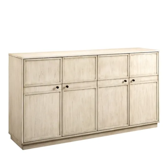 Kirkland's Home Birch Wood 4-Door Sideboard- Cabinets & Sideboards