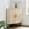 Kirkland's Home Birch Wood Finish Corner Cabinet- Cabinets & Sideboards