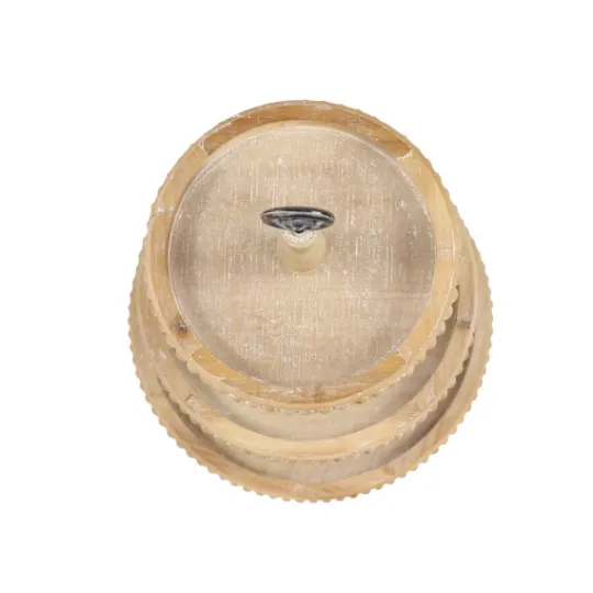 Kirkland's Home Birch Wood 3-Tiered Tray- Decorative Trays