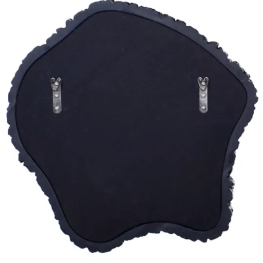 Kirkland's Home Black Amorphous Shaped Wall Mirror- Decorative Mirrors