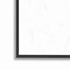 Kirkland's Home Black And Cream Abstract Floral Canvas Art Print- Canvas Art