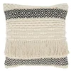 Kirkland's Home Black And Ivory Moroccan Textured Pillow- Pillows