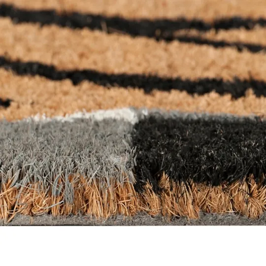 Kirkland's Home Black And White Buffalo Check Welcome Mat- Doormats