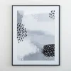 Kirkland's Home Black And White Dot Ii Framed Art Print- Framed Art