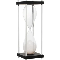 Kirkland's Home Black And White Modern Hourglass- Decorative Accents