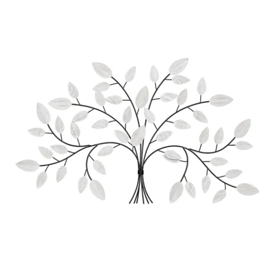 Kirkland's Home Black And White Tree Wall Sculpture- Wall Plaques