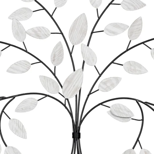 Kirkland's Home Black And White Tree Wall Sculpture- Wall Plaques
