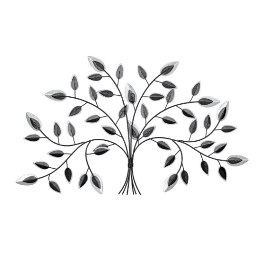 Kirkland's Home Black And White Tree Wall Sculpture- Wall Plaques