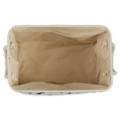 Kirkland's Home Black Bone And Paw Print Rectangle Pet Basket- Baskets & Boxes