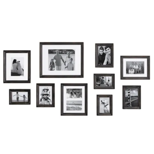 Kirkland's Home Black Bordeaux 10-Pc. Gallery Wall Frame Set- Gallery Wall Frames