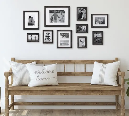 Kirkland's Home Black Bordeaux 10-Pc. Gallery Wall Frame Set- Gallery Wall Frames