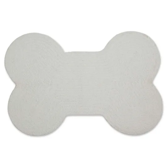Kirkland's Home Black Buffalo Check Bone Pet Bowl Mat- Kitchen & Floor Mats