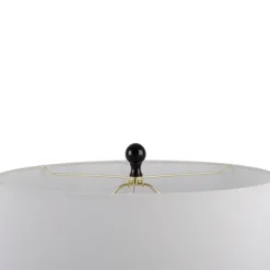 Kirkland's Home Black Cross Caged Table Base Floor Lamp- Floor Lamps
