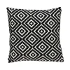 Kirkland's Home Black Diamond Cotton Throw Pillow- Pillows