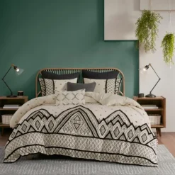 Kirkland's Home Black Diamond 3-Pc. Full/Queen Comforter Set- Comforters