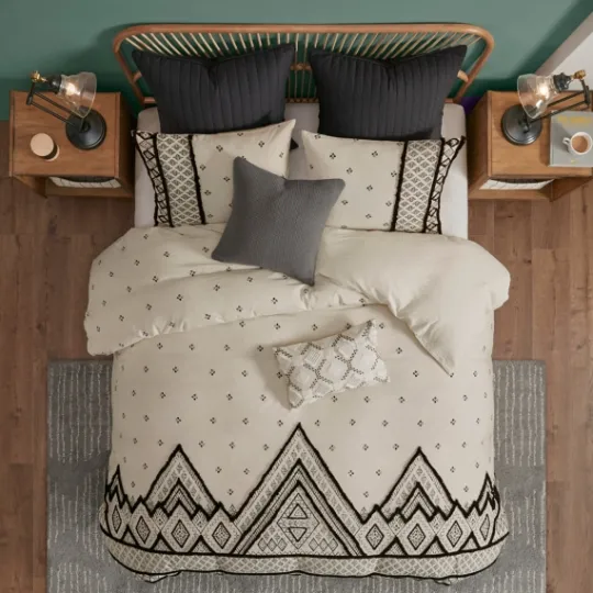 Kirkland's Home Black Diamond 3-Pc. Full/Queen Comforter Set- Comforters