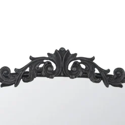 Kirkland's Home Black Floral Scroll Wall Mirror- Decorative Mirrors