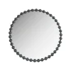 Kirkland's Home Black Foiled Beaded Wall Mirror, 36 In.- Decorative Mirrors