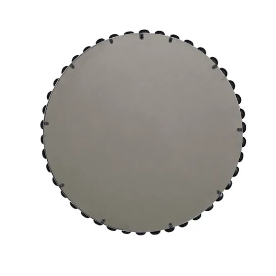 Kirkland's Home Black Foiled Beaded Wall Mirror, 36 In.- Decorative Mirrors