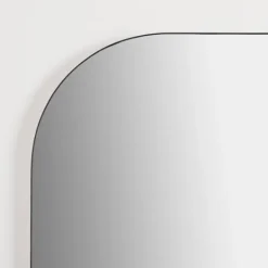 Kirkland's Home Black Frame Linear Arch Wall Mirror- Framed Mirrors