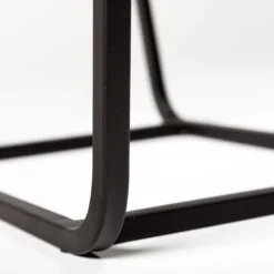 Kirkland's Home Black Geometric Nesting Accent Tables, Set Of 2- Accent & End Tables