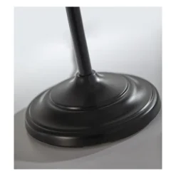 Kirkland's Home Black Herringbone Floor Lamp- Floor Lamps