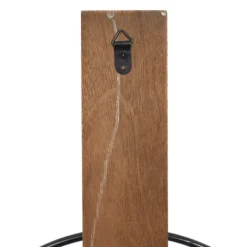 Kirkland's Home Black Hoop Glass Sleeve Wall Sconce, 28 In.- Sconces