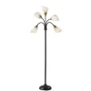 Kirkland's Home Black 5-Light Adjustable Tree Floor Lamp- Floor Lamps