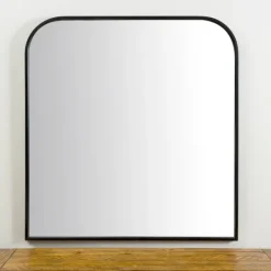 Kirkland's Home Black Metal Arch Mirror- Decorative Mirrors