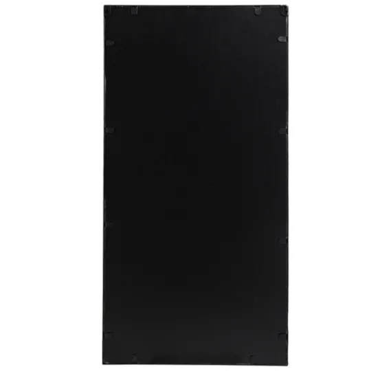 Kirkland's Home Black Metal Geometric Wall Mirrors, Set Of 3- Decorative Mirrors