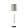Kirkland's Home Black Metal Modern Accented Floor Lamp- Floor Lamps
